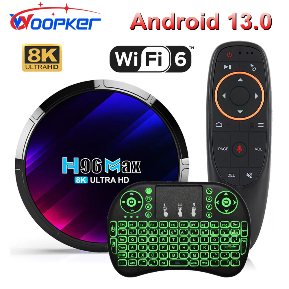 Woopker TV Box Android 13 H96 MAX RK3528 Rockchip 3528 Quad Core 8K woopker-tv-box-android-13-h96-max-rk3528-rockchip-3528-quad-core-8k