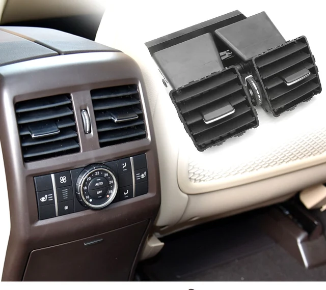 Rear A/C Air Vent Outlet Tab Clip Repair Kit Grey For Mercedes Benz