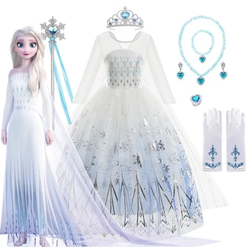 Elsa Princess Cape Dress 1