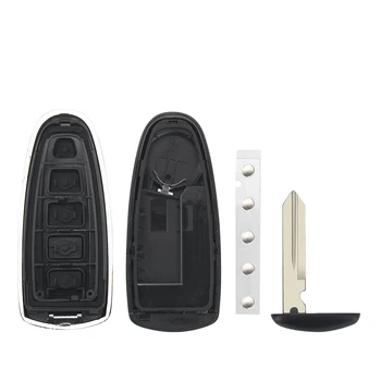 Chiave telecomando per Ford Edge Escape Flex Explorer Taurus FO38 HU101 - KEYYOU spedizione gratuita Cae portachiavi per Ford Edge Escape Flex Explorer Taurus 5 pulsanti Fob