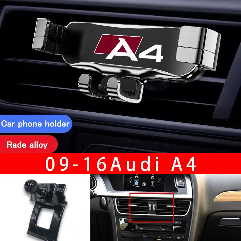 

For Audi A4 2009-2013 2014 2015 2016 2017 2018 2019 2020 2021 2022 Car Interior Mobile Phone Holder Dedicated Special Vehicles