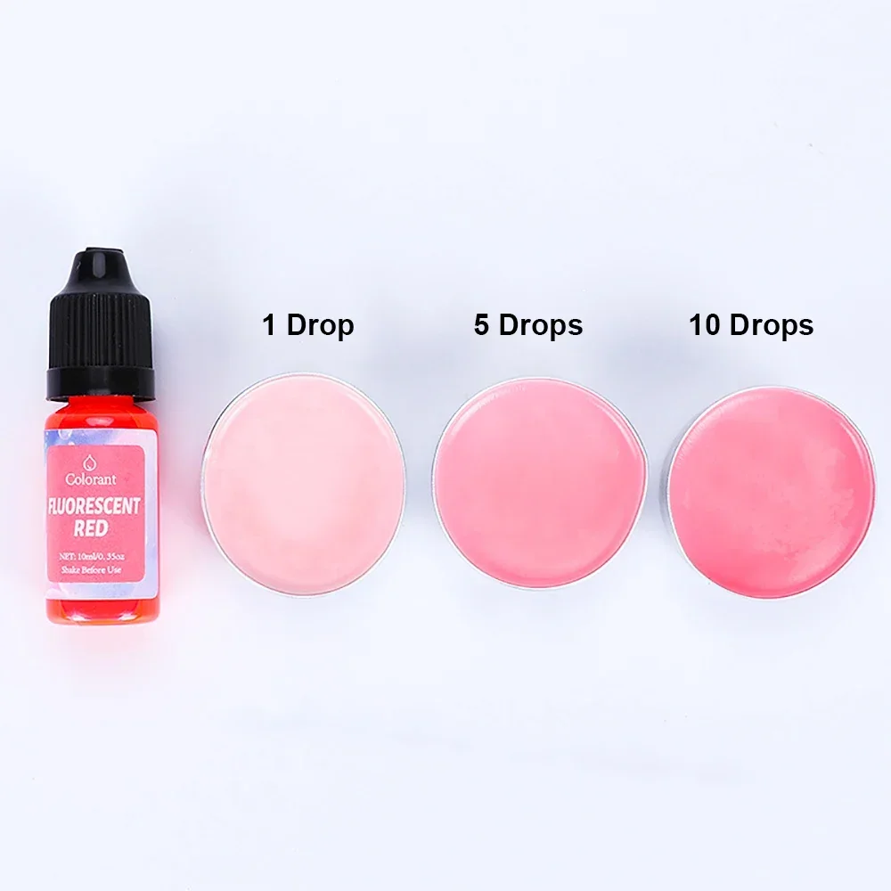 24색 UV 레진 색소 세트, 10ml 에폭시 액상 착색제, DIY 공예용 고투명 염료, 보석 제작용 착색 용품