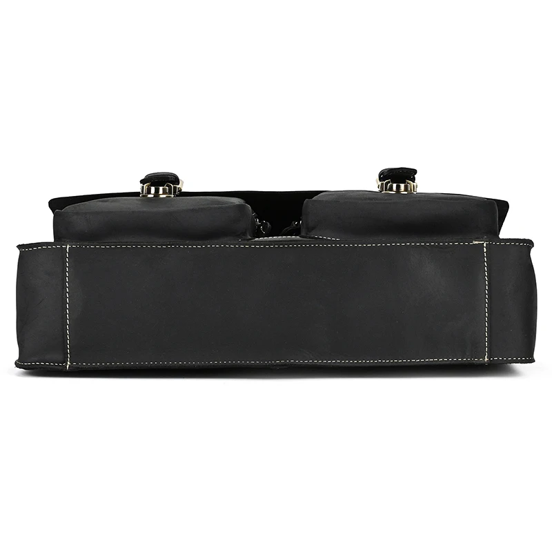 Document Defender Plus Leather Messenger Bag