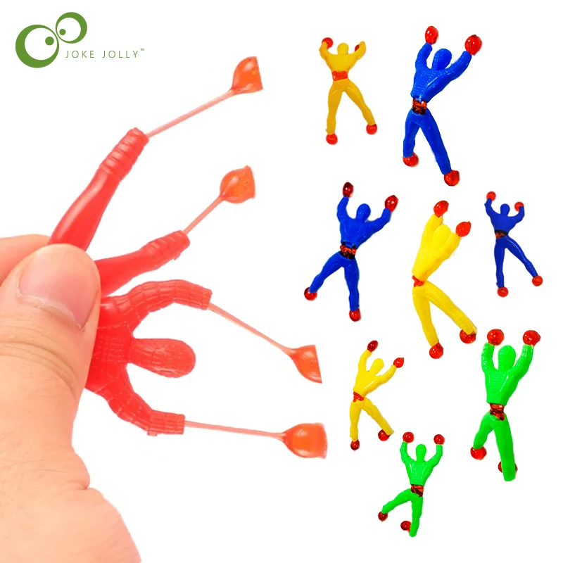 20/10Pcs Funny Flexible Climb Men Sticky Wall Toy Kids Toys Climbing Flip Plastic Man Toy For Children Attractive Classic Gift 1 20/10Pcs Funny Flexible Climb Men Sticky Wall Toy Kids Toys Climbing Flip Plastic Man Toy For Children Attractive Classic Gift 1
