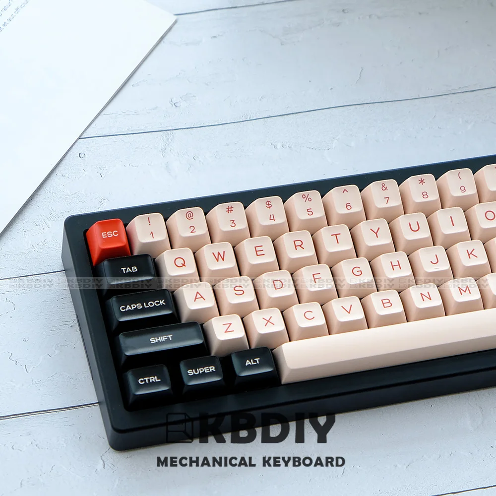 Kbdiy-gmkfans Flamingo Keycap Teclado Mecânico Pbt Perfil SA Personalizado Double Shot Iso 160 Teclas por Conjunto Gmk67 - Imagem 4
