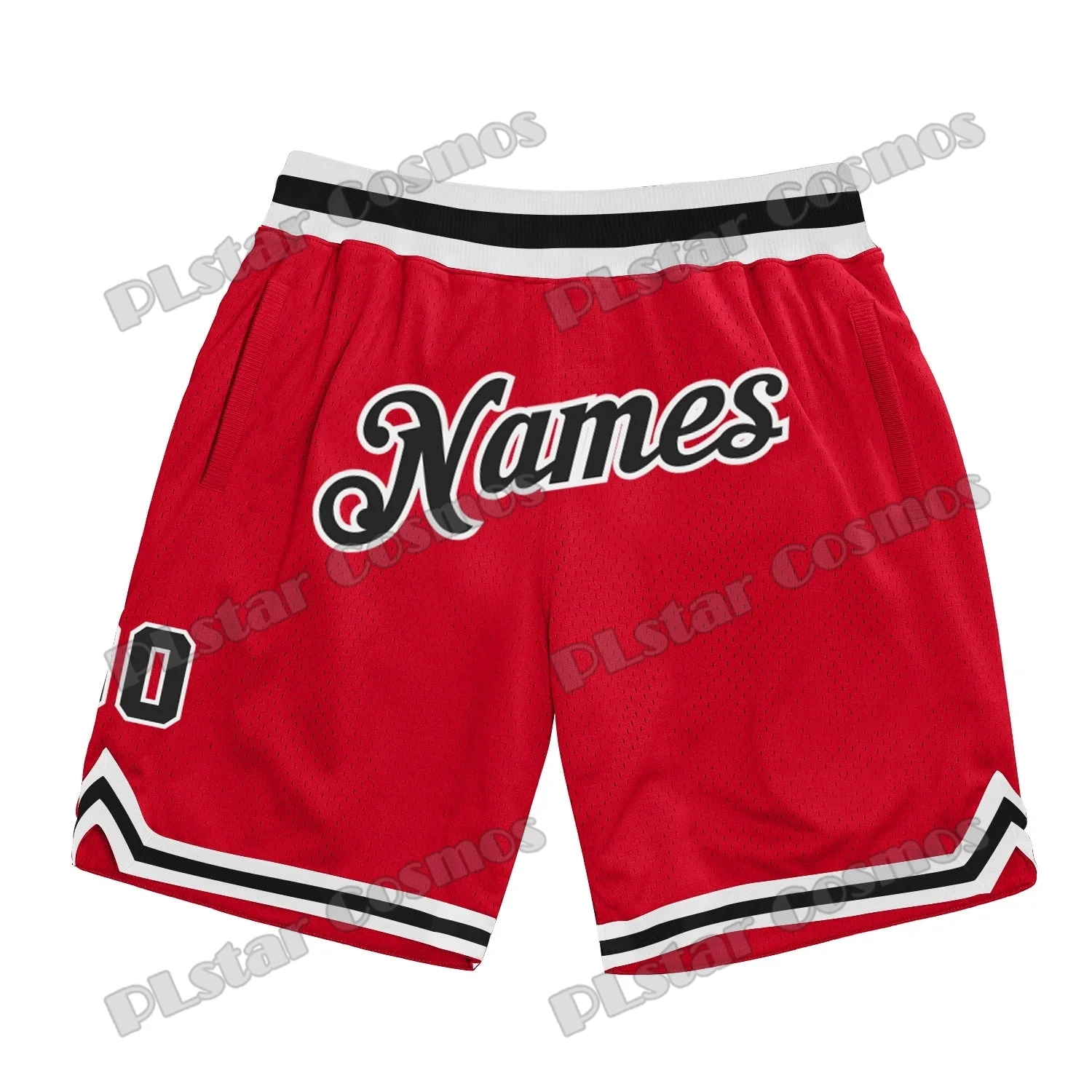 Custom Name and Number Purple Gold-White Basketball Shorts 3D Printed Men Youth Summer breathable mesh Sports Shorts LQD04 4