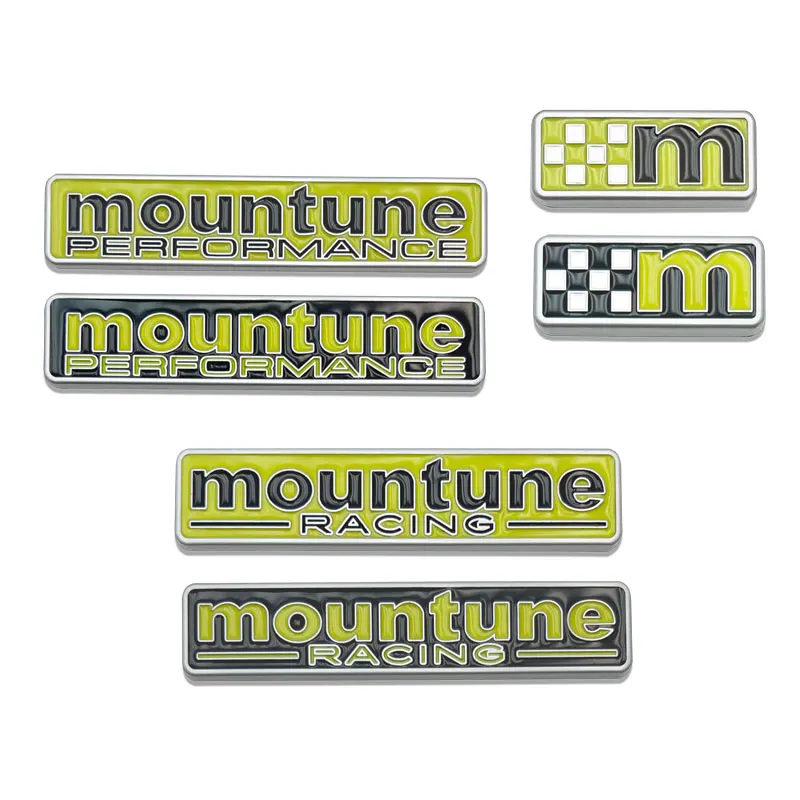 Per Ford Focus Mk1 Mk2 Mk3 Mk4 St Rs Mountune Accessori Auto 3D Metal Performance M Logo Car Trunk Emblem Sticker