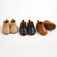 Soft soled boys' boots, comfortable anti slip boots for indoor and outdoor travel, spring and autumn 2