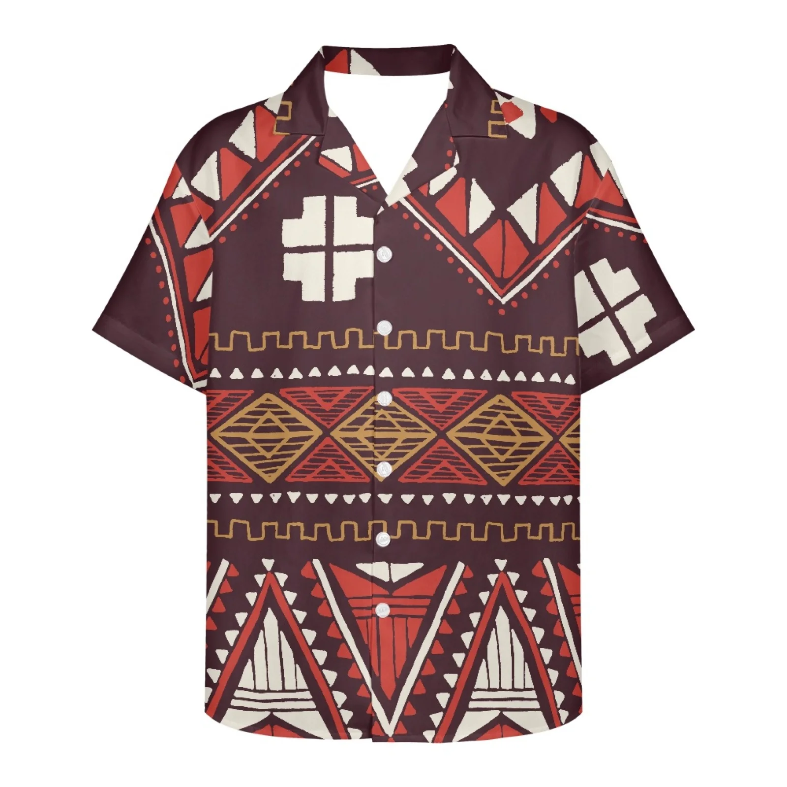 

Bohemian Art Vintage Tattoo Prints Summer Fashion Mens Hawaiian Shirts Short Sleeve Button Casual Beach Aloha Shirt 5XL Holiday