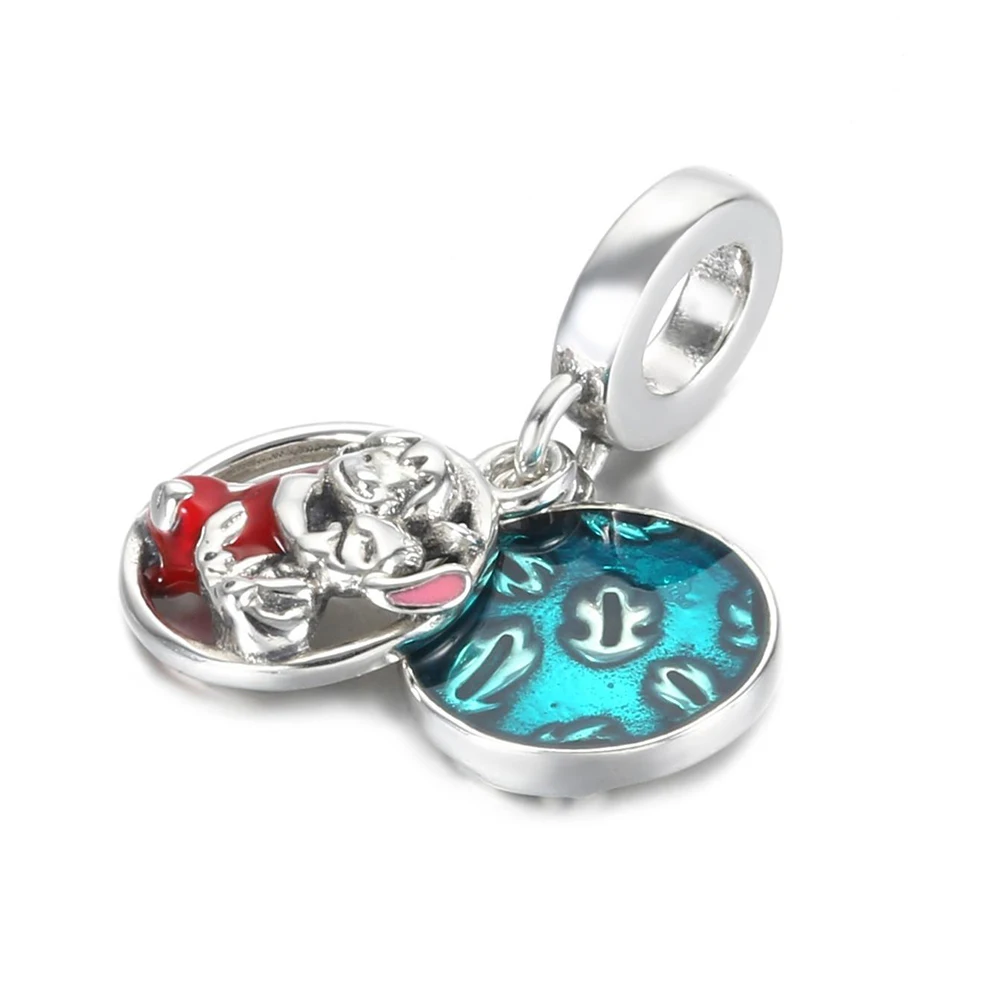 

Подлинный женский браслет с подвеской семейный браслет Pandora женский браслет подарок DIY ювелирные изделия