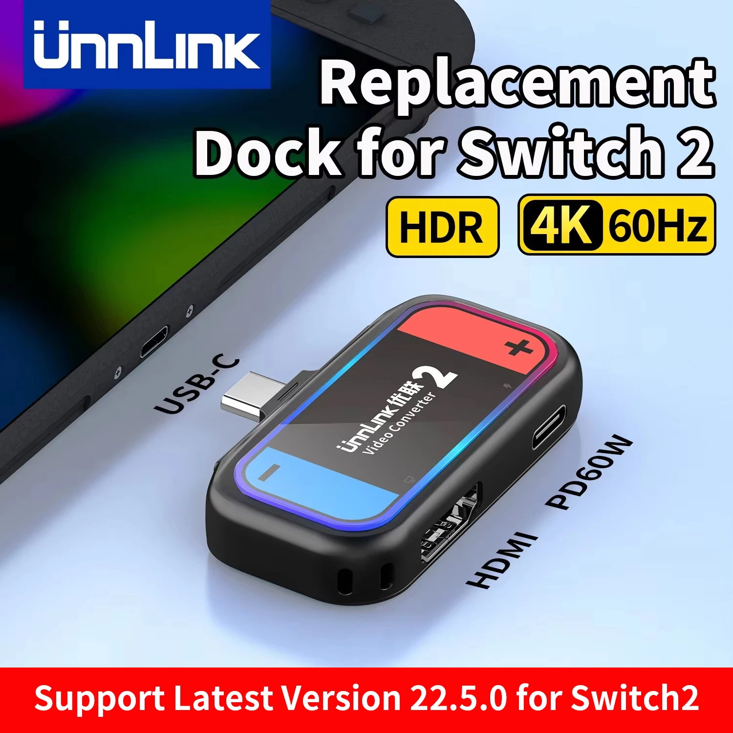 Dock portátil para Nintendo Switch