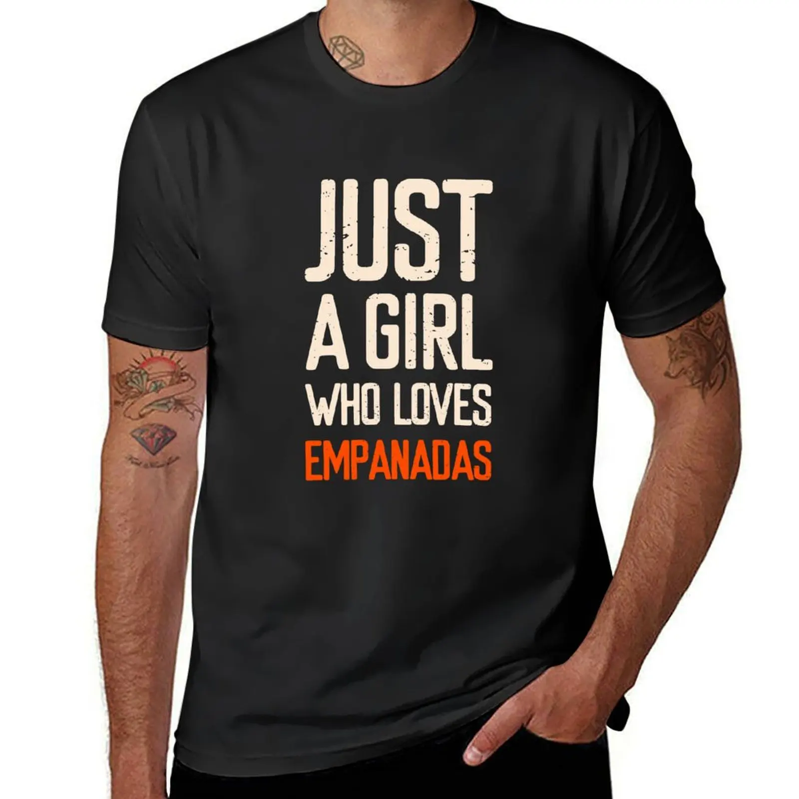 

Футболка для мальчиков с надписью «Just A Girl Who Loves Empanadas»