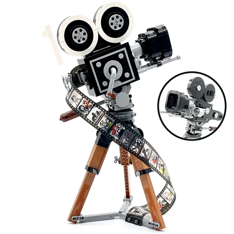 Film Film Strip Tribute Camera 100Th Anniversary 43230 Modello Building Blocks Mattoni Giocattoli Regalo Di Natale