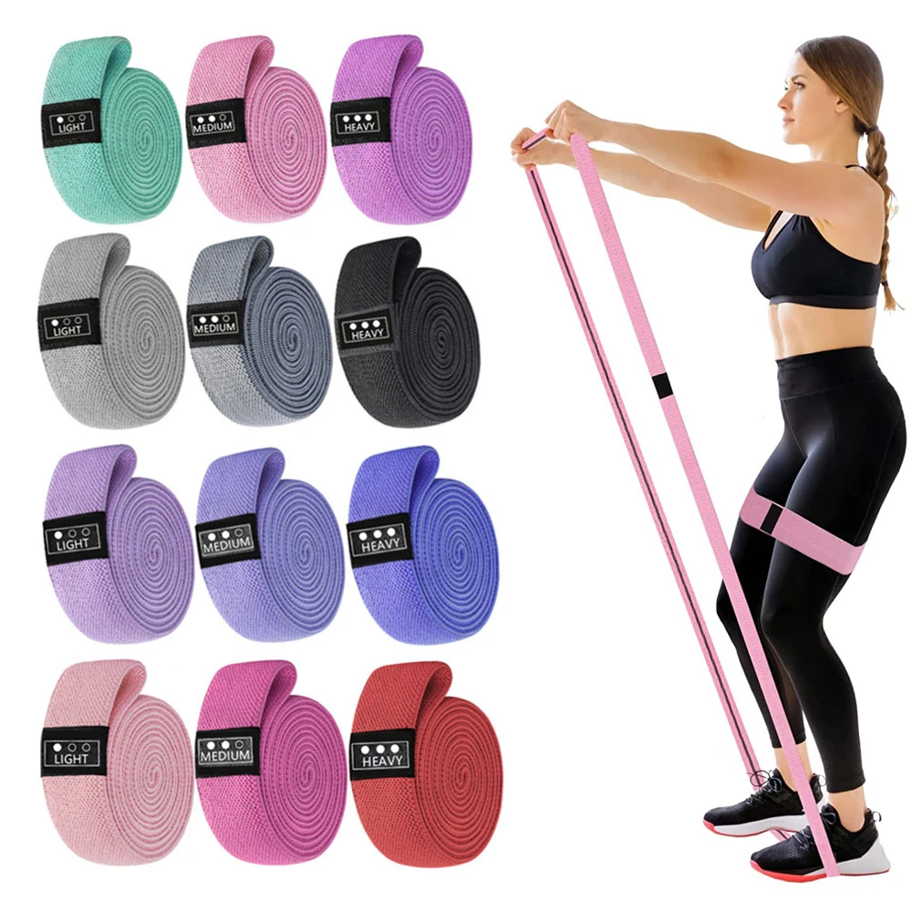 Long Resistance Loop Band for Full Body Exercise, Fitness Loop