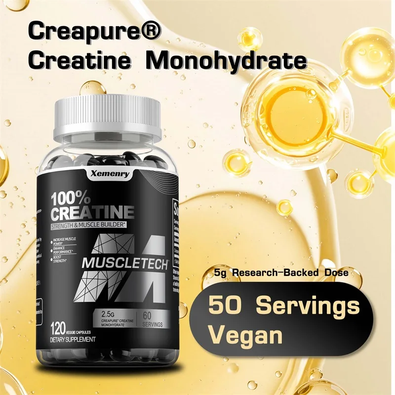 Creatine Monohydrate Capsule Build Abdominal Muscle & Athletic Endurance Muscle Whey Protein for Gym S565542c209bb4c999e2ac4ae7ec9b886B