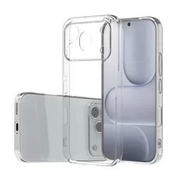 Sleek Clear Slim TPU Phone Case - Soft Transparent Cover for Honor 600 Pro (Transparent)
