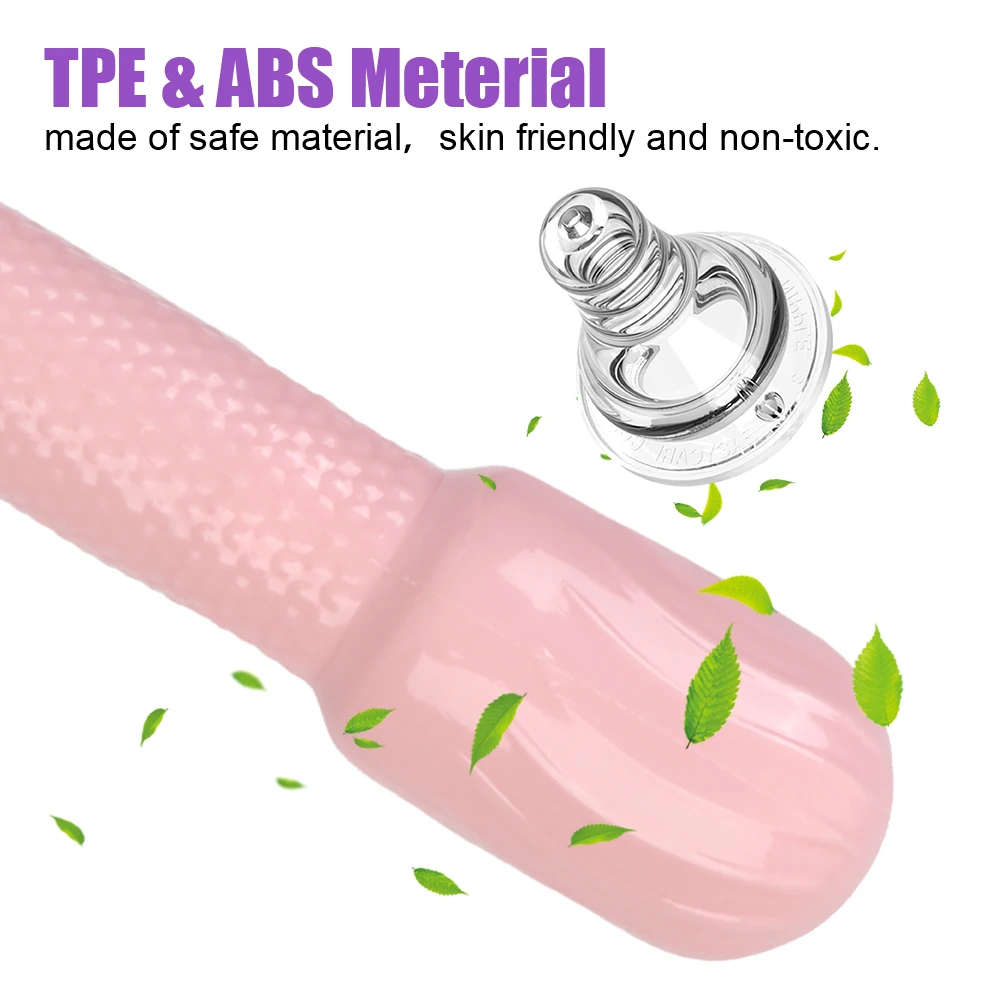 Vibromasseur Swing automatique extensible de 27cm pour femmes, stimulateur de clitoris et de mamelon, Plug Anal, gros godes féminins_voghion.com