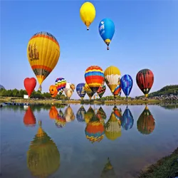 500-Piece Landscape Jigsaw Puzzle - Educational Toy & Christmas Gift (515Balloon On Water)