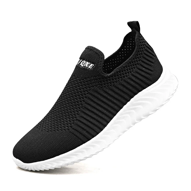 Low Top Casual Shoes Breathable Men Sneakers for Walking Mesh Slip on Non-slip Men Tennis Shoes Outdoor Sneakers Plus Size 39-46