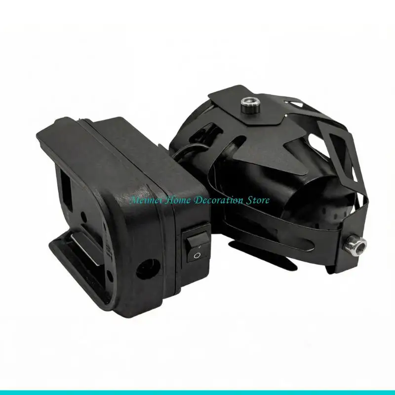 H7BF 스피커가 있는 휴대용 21V LED 검사 램프 3 조명 모드 LED 작업 조명
