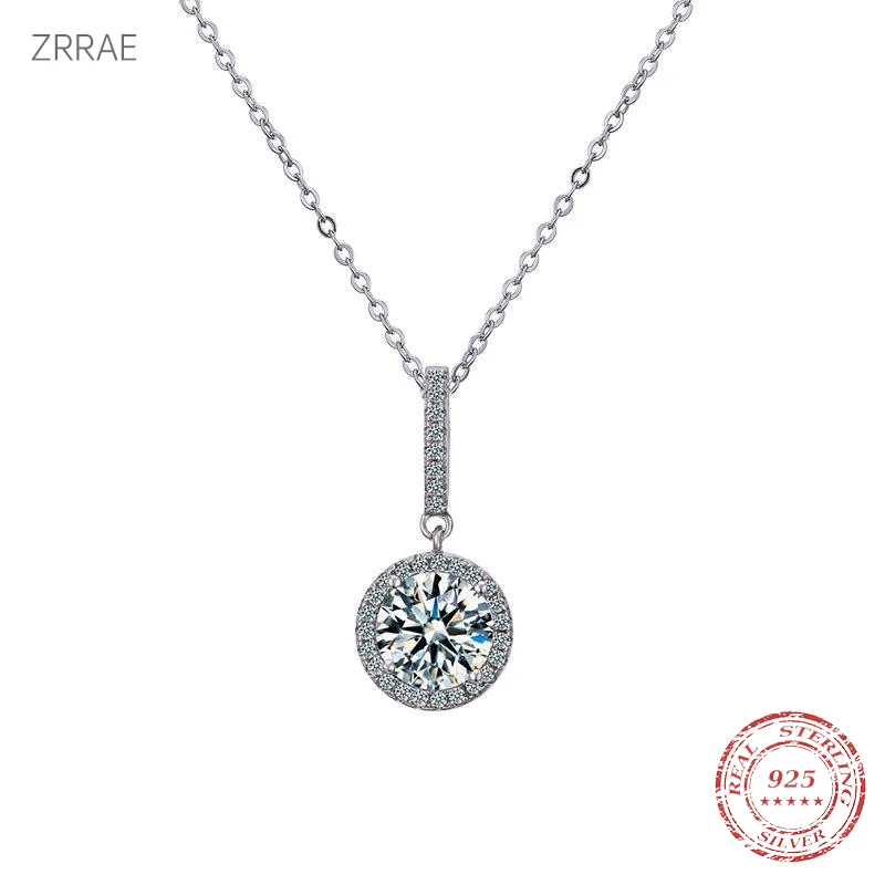 

Женское ожерелье с подвеской, из серебра 2023 пробы