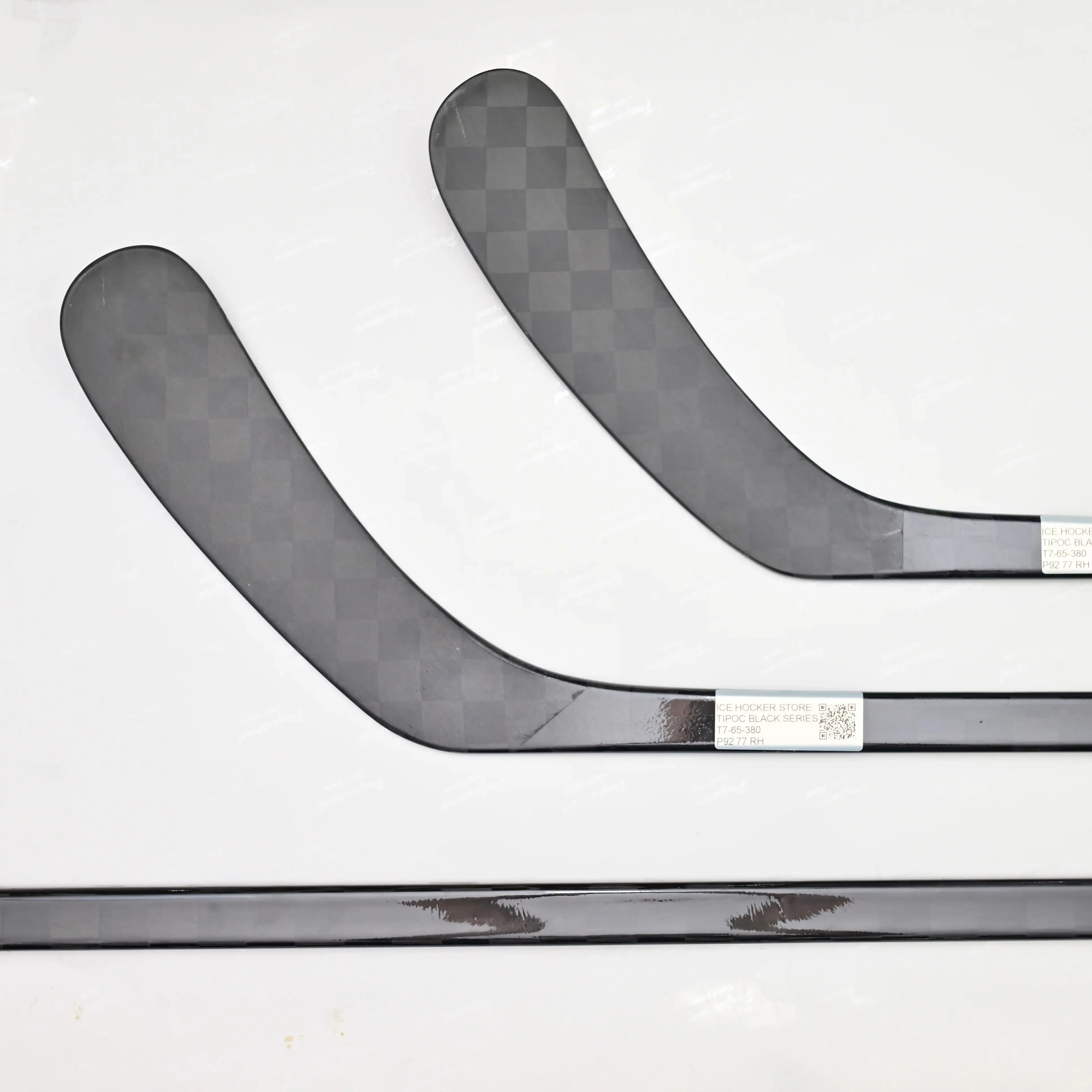 Hockey Tape Hockey Stick Grip [3-PACK] [BLANK]Ice Hockey Sticks Jetspeed FT7 pro FTGHOST FT6 With Grip Blank Carbon Fiber Black Hockey Tape