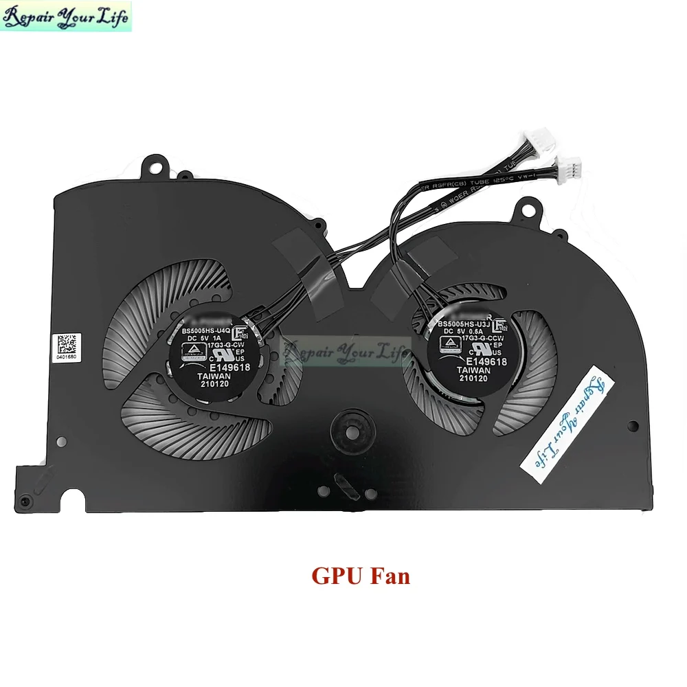 Ventilador de refrigeração portátil bs5005hs-u4q, para msi