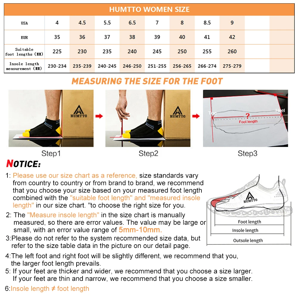 Hiking Shoes Running Sneakers HUMTTO Beach Shoes For Women Outdoor Summer Trekking Water Sneakers Quick Drying Hiking Shoes Womens Breathable Barefoot Sandals