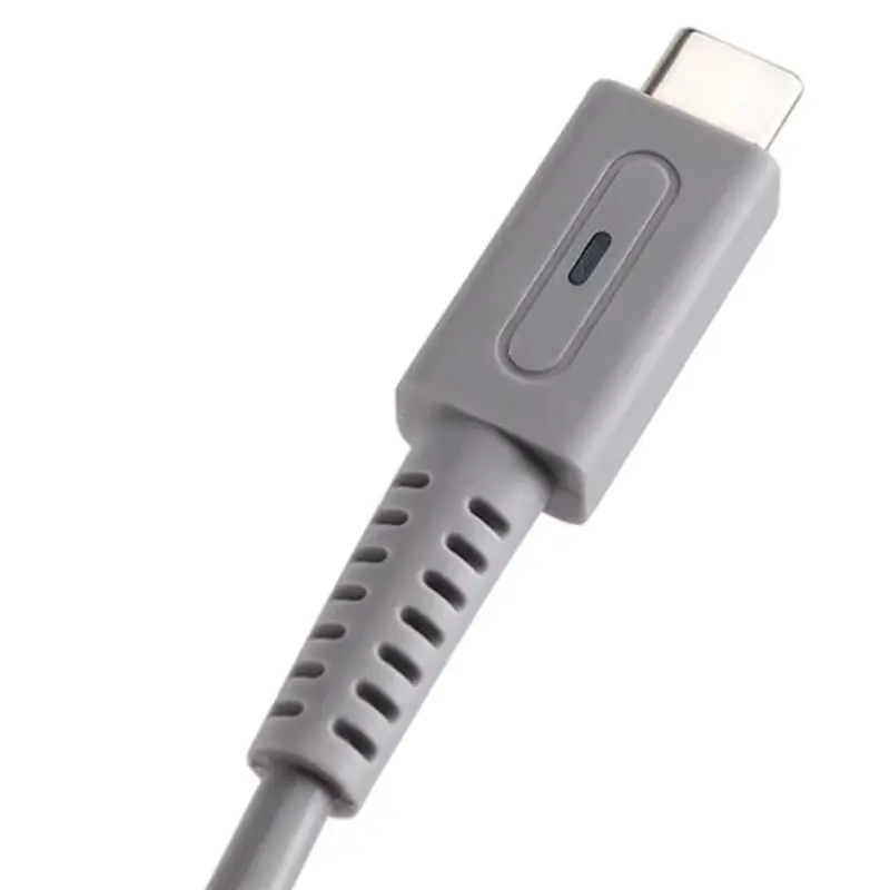 A97I- Wii U 콘솔용 USB C 전원 공급 케이블 1.8M 타입 C 45W PD 충전 케이블 Wii U 게임 콘솔 충전 케이블