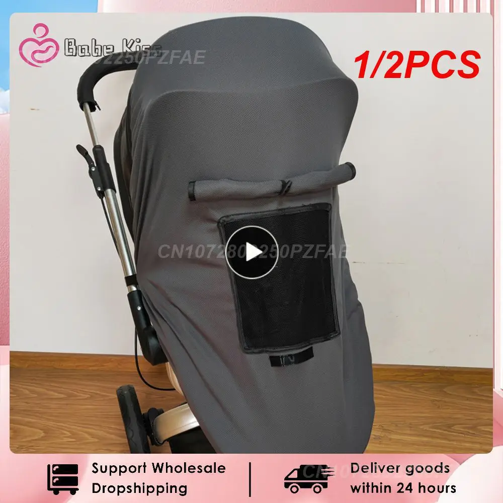 

1/2PCS Baby Stroller Sun Visor Carriage SunShade Cover Pram Stroller Accessories Car Seat awning Buggy Pushchair Sun protection