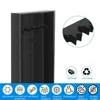 5 Slots Foam Gun Rack with Base Universal Foam Gun Holder Rifles Shotguns Cabinet Storage Wall Mount Double-sided Tape Strips 6