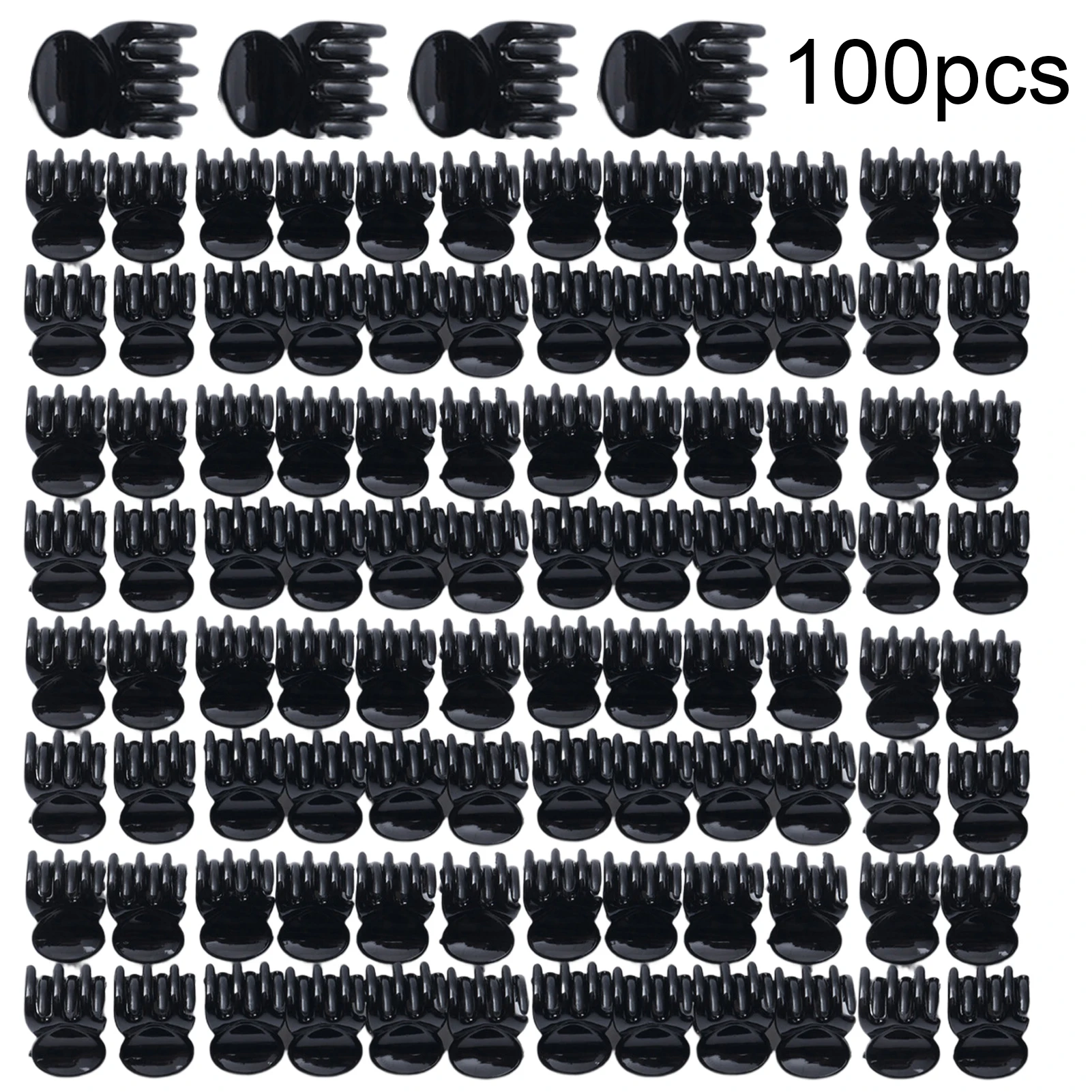 

100Pcs Mini Plastic Orchid Clips Plant Clips Garden Flower Clips for Orchid Stem Support