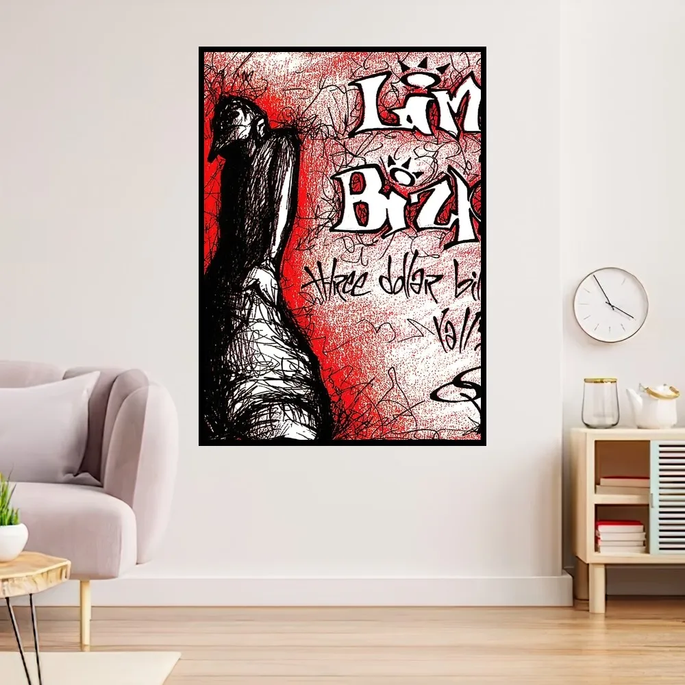 Poster Prints Rock Band Limp Bizkit Hold On Poster Prints Wall Painting Bedroom Living Room Decoration Office Small