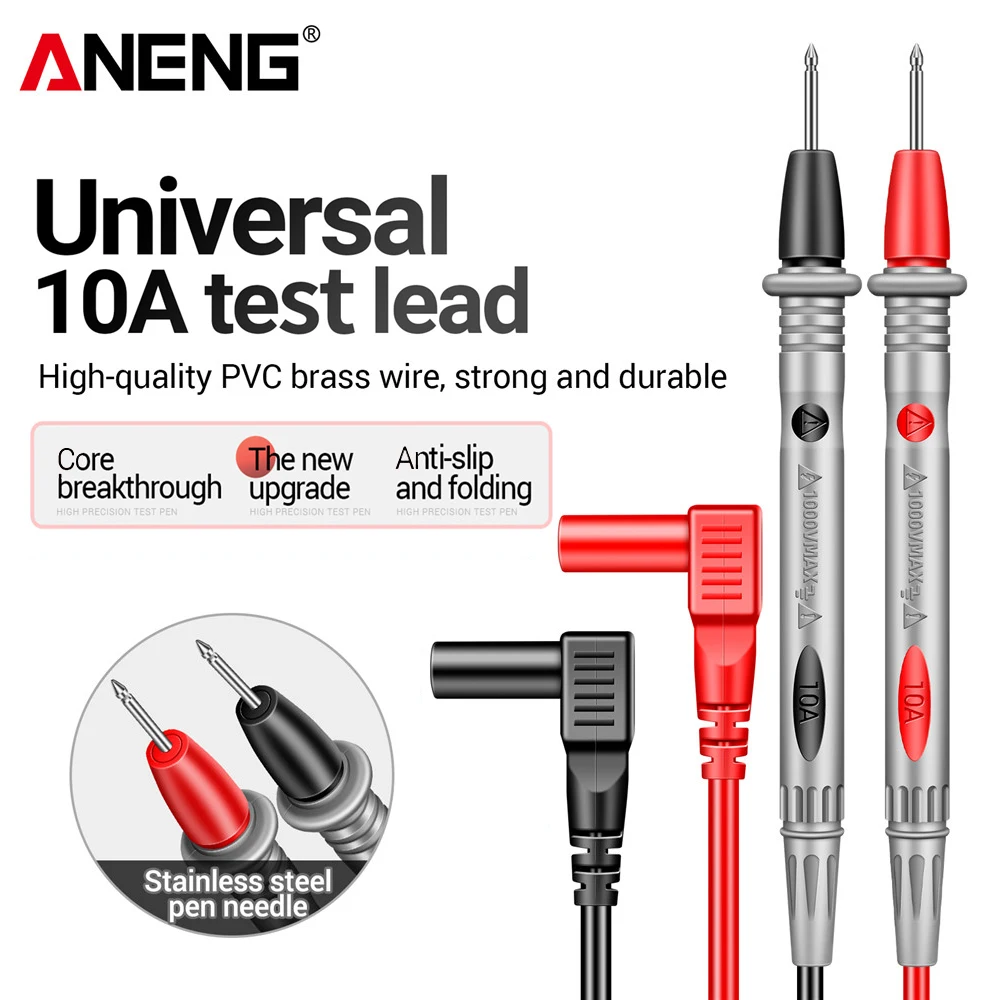 ANENG PT1004B Digital Multimeter Test Leads 1000V 10A Probe Tester Cable  Combination Measuring Probe Cable for tester Multimetro