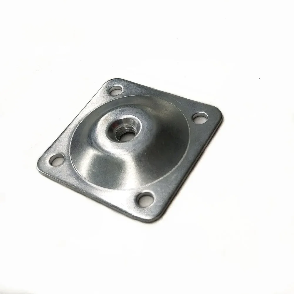 Furniture Leg Pads Furniture Hinge Connector 4 Metal Leg Fixing Mounting Plates Feet Angled Level Brackets for Table Sofa Chairs