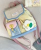 Personalized Mini Backpack 2023 New Travel Bag Cute Contrast Color Small Schoolbag Small Backpack Female Commuter 2