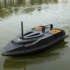 V700 Intelligent RC Bait Boat 500m One Key Return Remote Control Fish Finder Device with Turn Signal Black 1