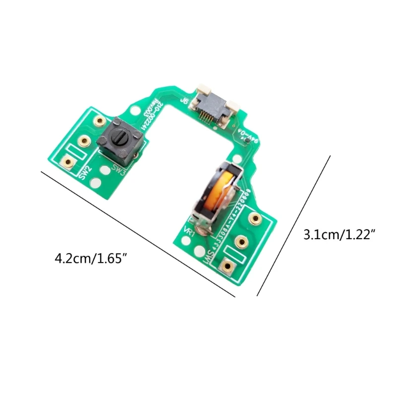 Botão Motherboard com Micro Switch para Logitech g Pro 896f Peças de Reparo para Gaming Mouse Pcb Board Superlight - Imagem 3