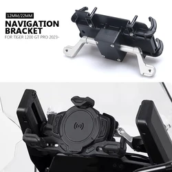 For TIGER 1200 TIGER1200 Tiger 1200 Tiger1200 GT PRO 2023- Motorcycle GPS Mount Smart Phone Navigation Bracket Adapter Holder
