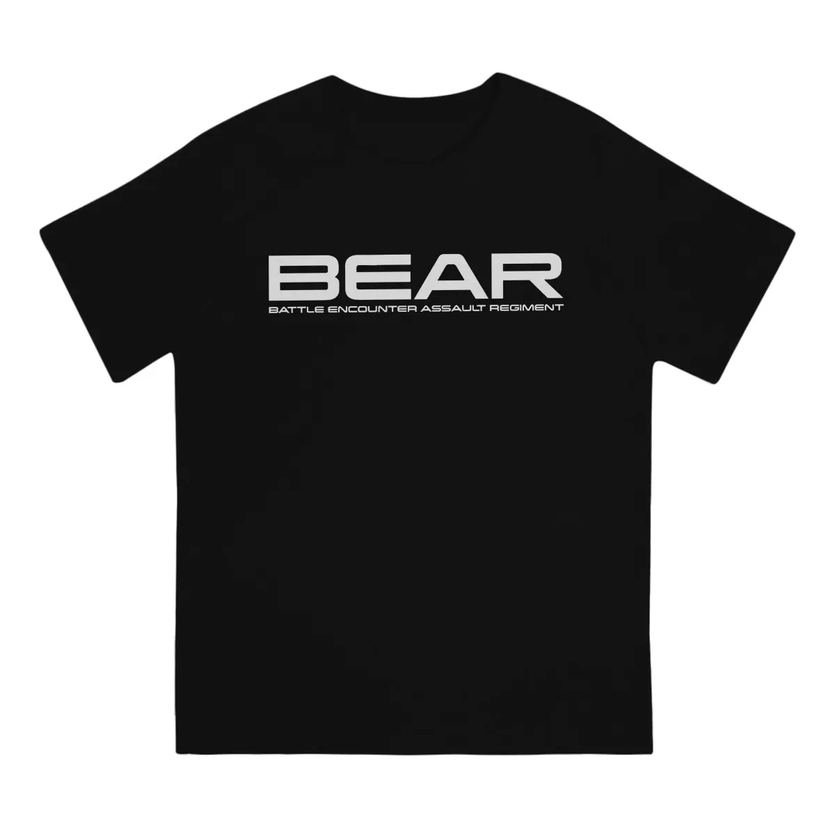 Escape From Tarkov Bear Tshirt Graphic Men Polyester Tops Vintage