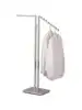 SSWBasics 2 Way Clothes Rack with One Straight Arm - Gold Garment Display Stand for Retail Stores and Boutiques 1