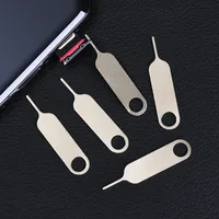 100/10PCS Universal Sim Card Tray Removal Eject Pin Tool Stainless Steel Needle Opener Ejector for iPhone 17 16 15 Samsung S26 3