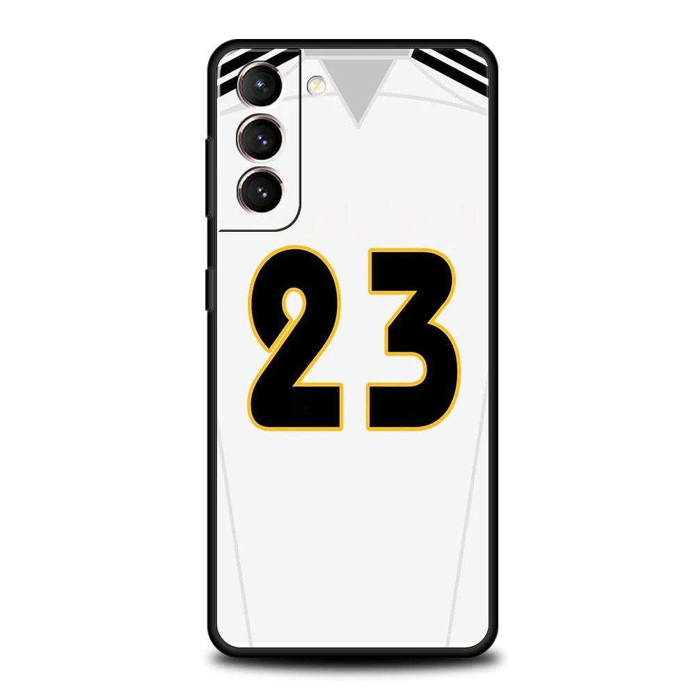 Football Number Shockproof TPU Phone Case