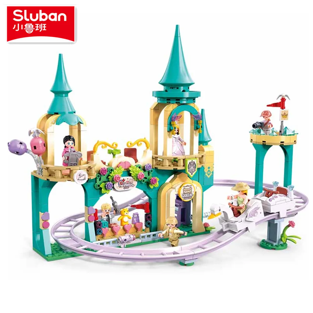 Sluban Château Enchanté Montagnes Russes - Jeu de Construction