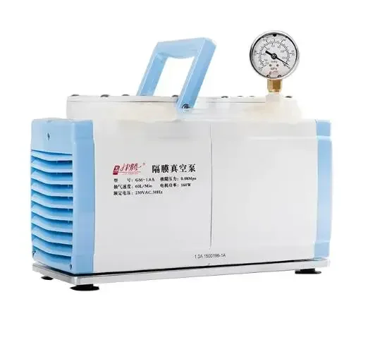 

Diaphragm Vacuum Pump Oil Free Dual Head 30 L/min GM-0.50B Antiseptic te