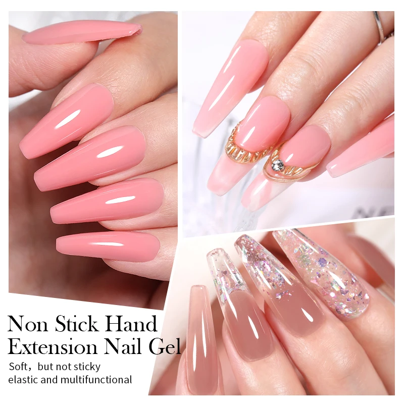 Buy Secret Lives designer artificial nails extension transparent nail with  white color design on the top 24 pieces set with manicure kit convenient  than manicure Online at Low Prices in India -