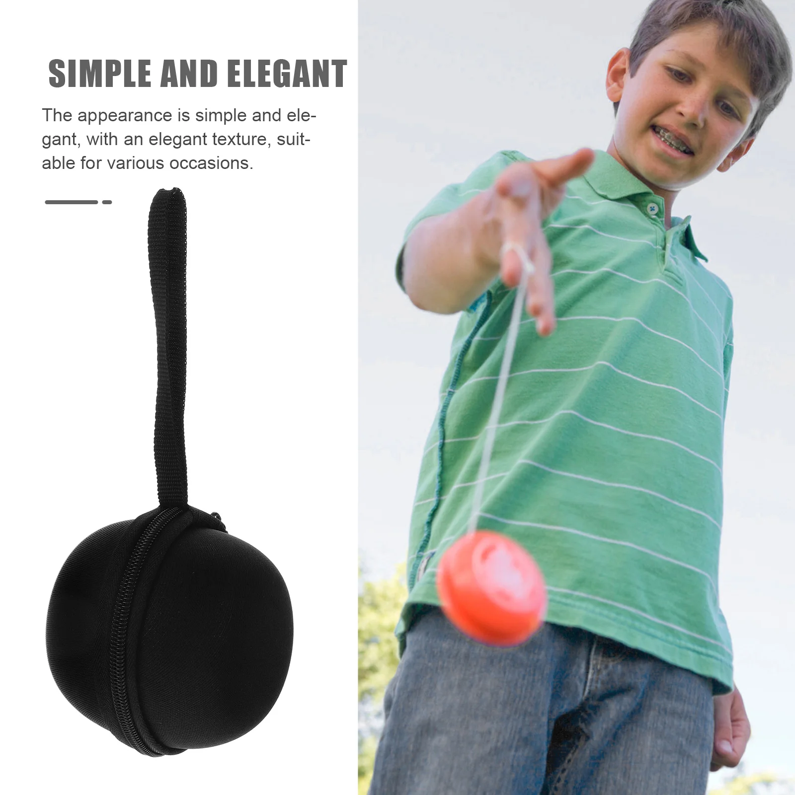 2pcs Yoyo Ball Bag EVA YoYo Case Portable Storage Box Material Hobby Collectibles Accessories