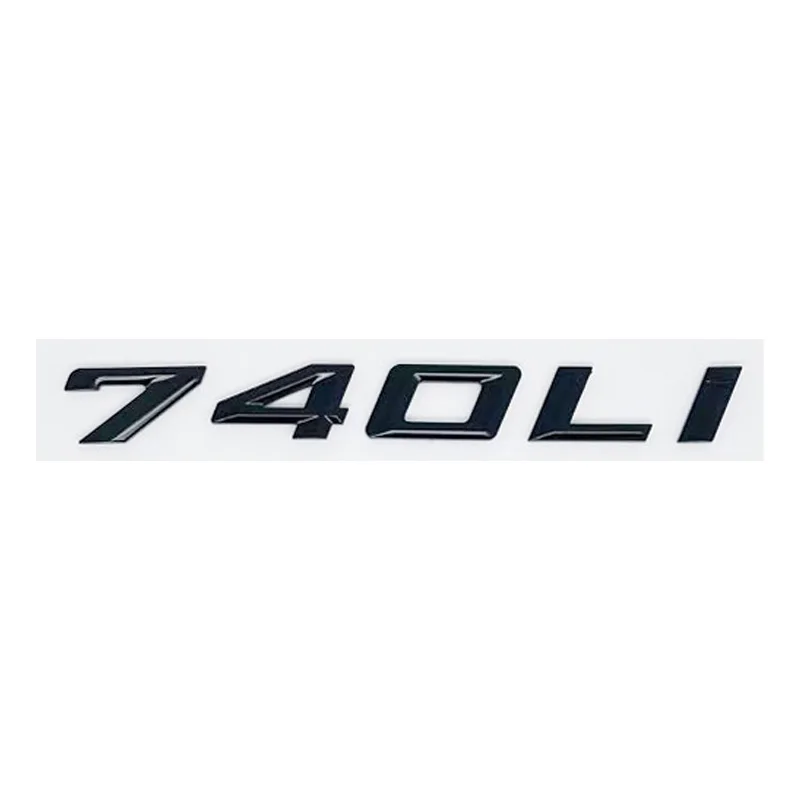 Premium 3D ABS Car Trunk Letters Logo Decals Badge Emblem Sticker