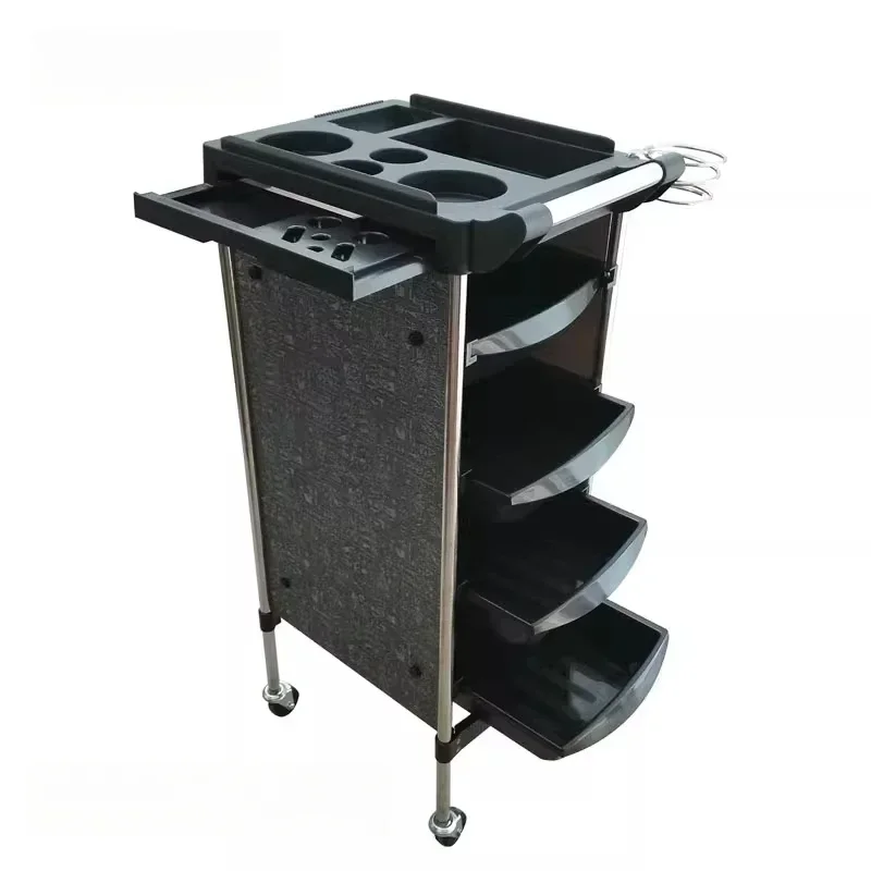 Salon Trolley Rolling Cart Beauty Tray Treatment Instruments Organizer On Wheels 5 Tiers Organizador Beauty Salon Furniture