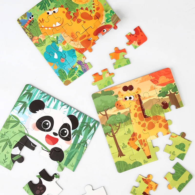 Magnetic Puzzle Kids Montessori Brain Game Folding Magnetic Progression Puzzle Book Early Educational Toy Develop Thinking Skill 5